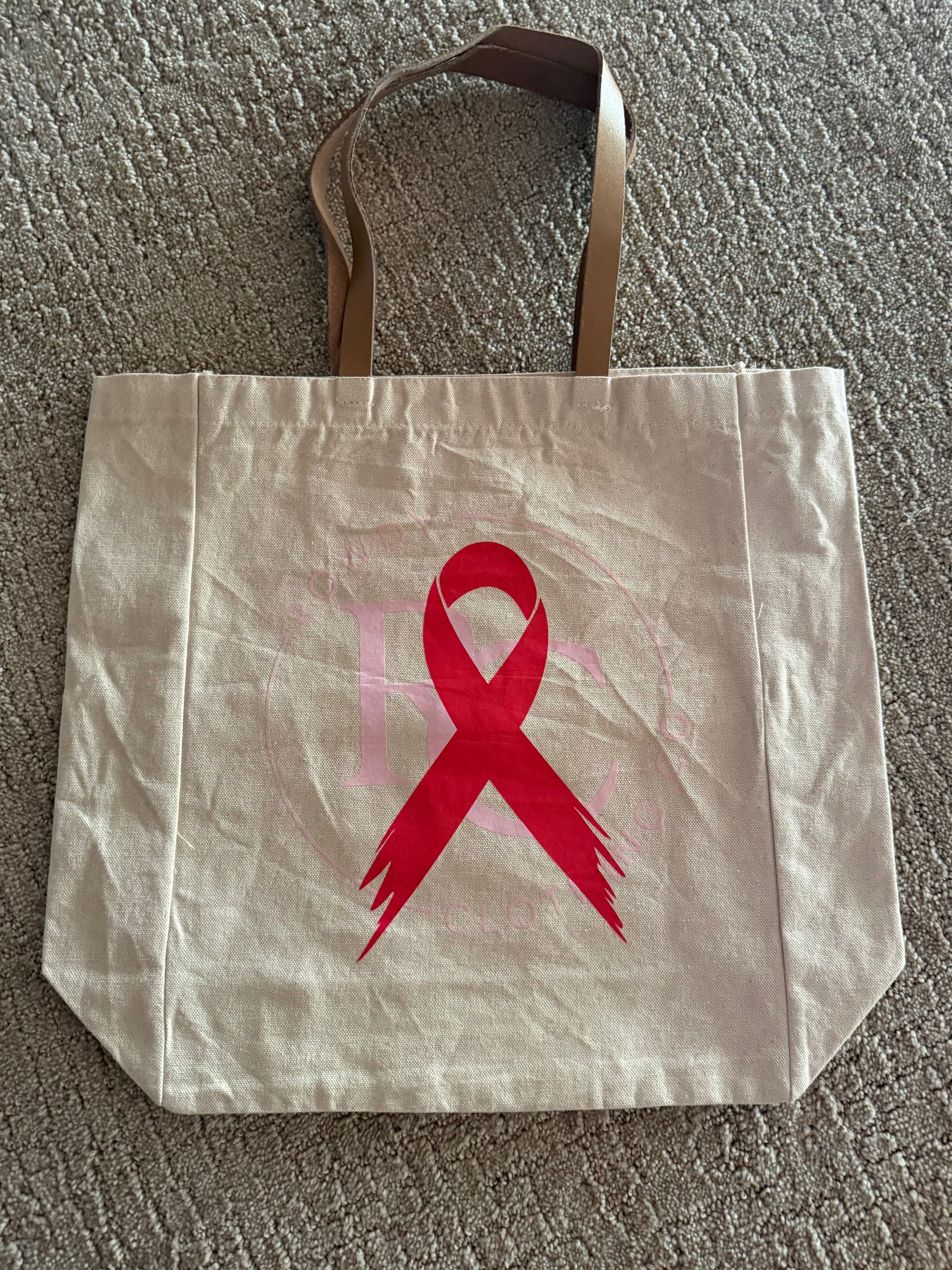 Breast Cancer Logo 1 (Large Bag)