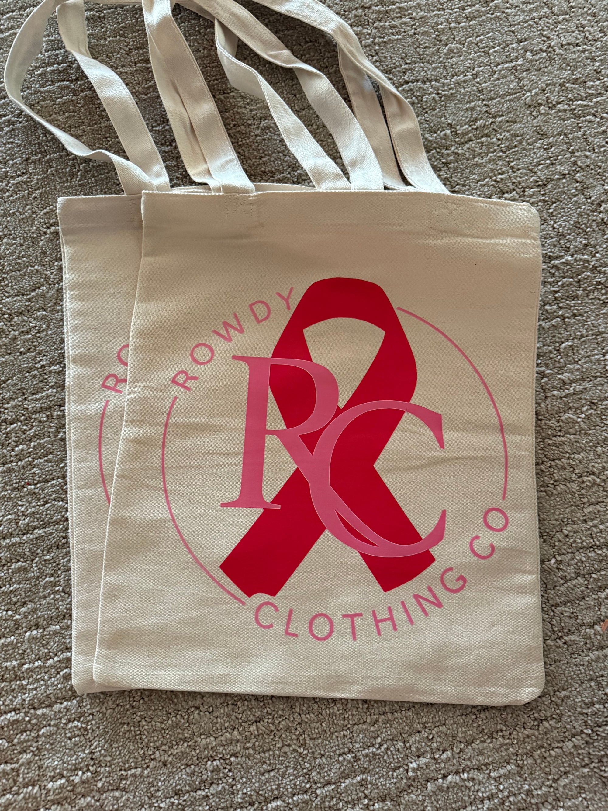 Breast Cancer Logo 2 (Large Bag)