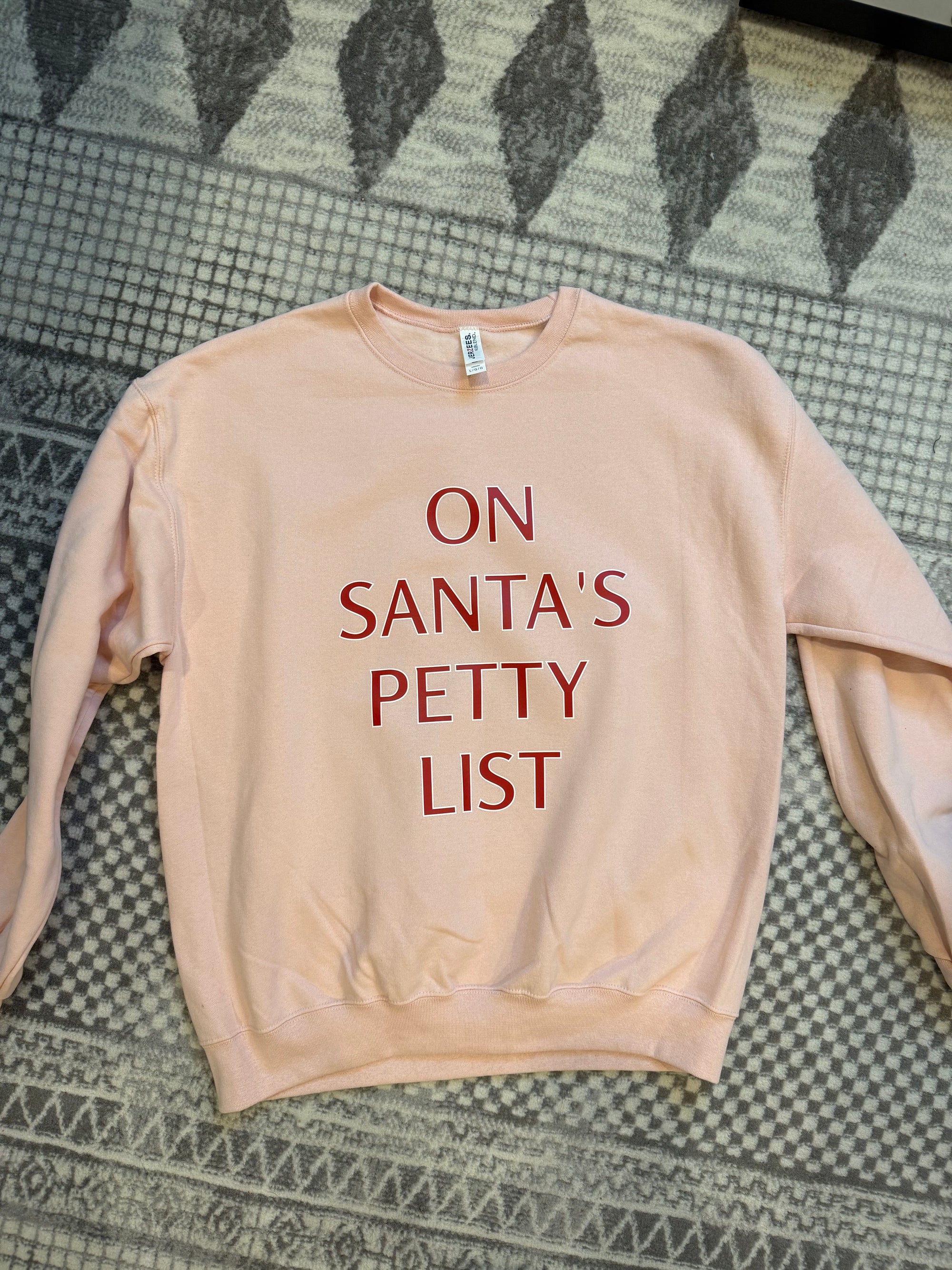 On Santa's petty list