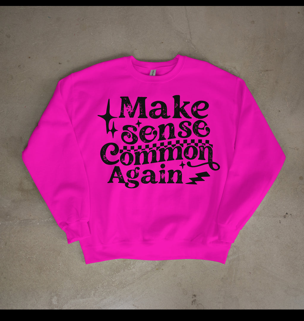 Make Sense Common Again